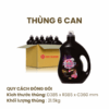 Thùng Nước Giặt Xả Đậm Đặc KYROS Hương Sữa Cá Ngựa 3.5kg
