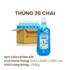 Thùng Nước Lau Sàn KYROS Hương Hoa Nhài 1 Lít