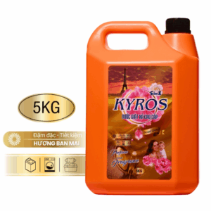 Nước Giặt Xả Đậm Đặc KYROS Hương Ban Mai 5kg