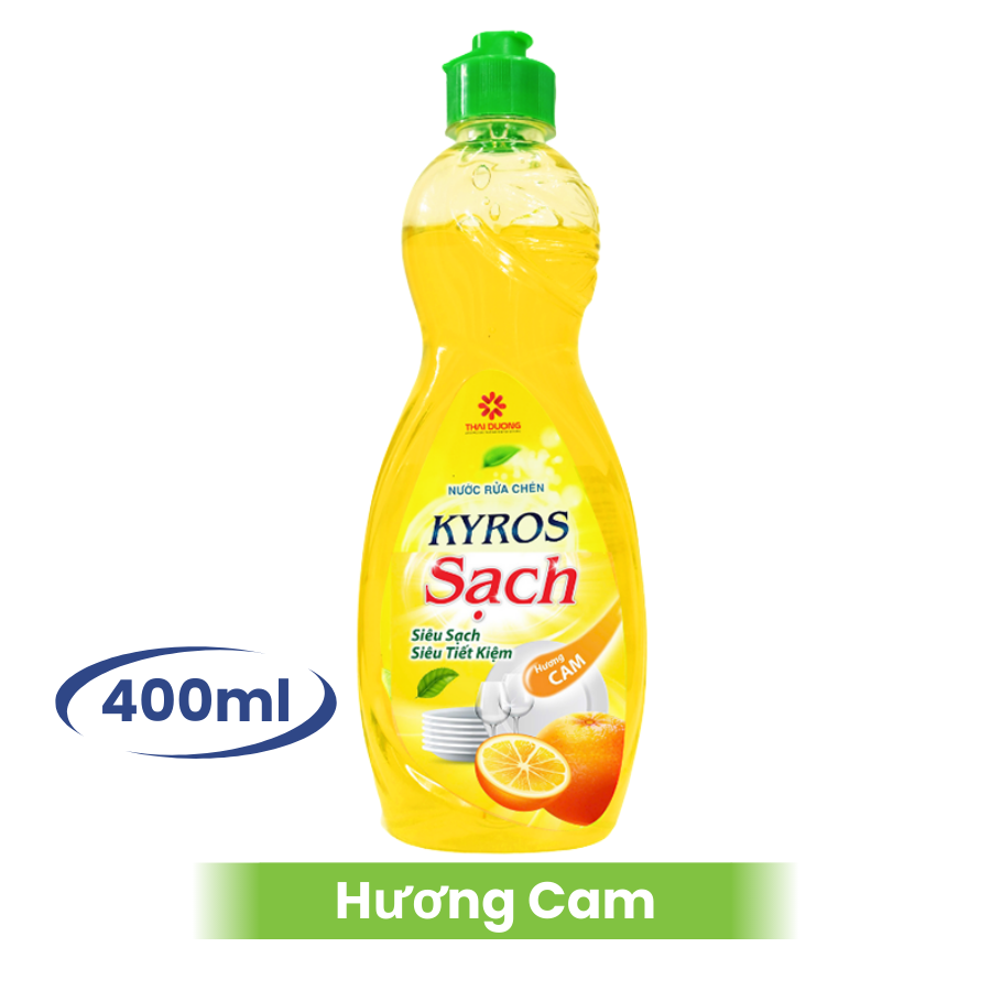 Nước rửa chén KYROS Hương Cam 400g