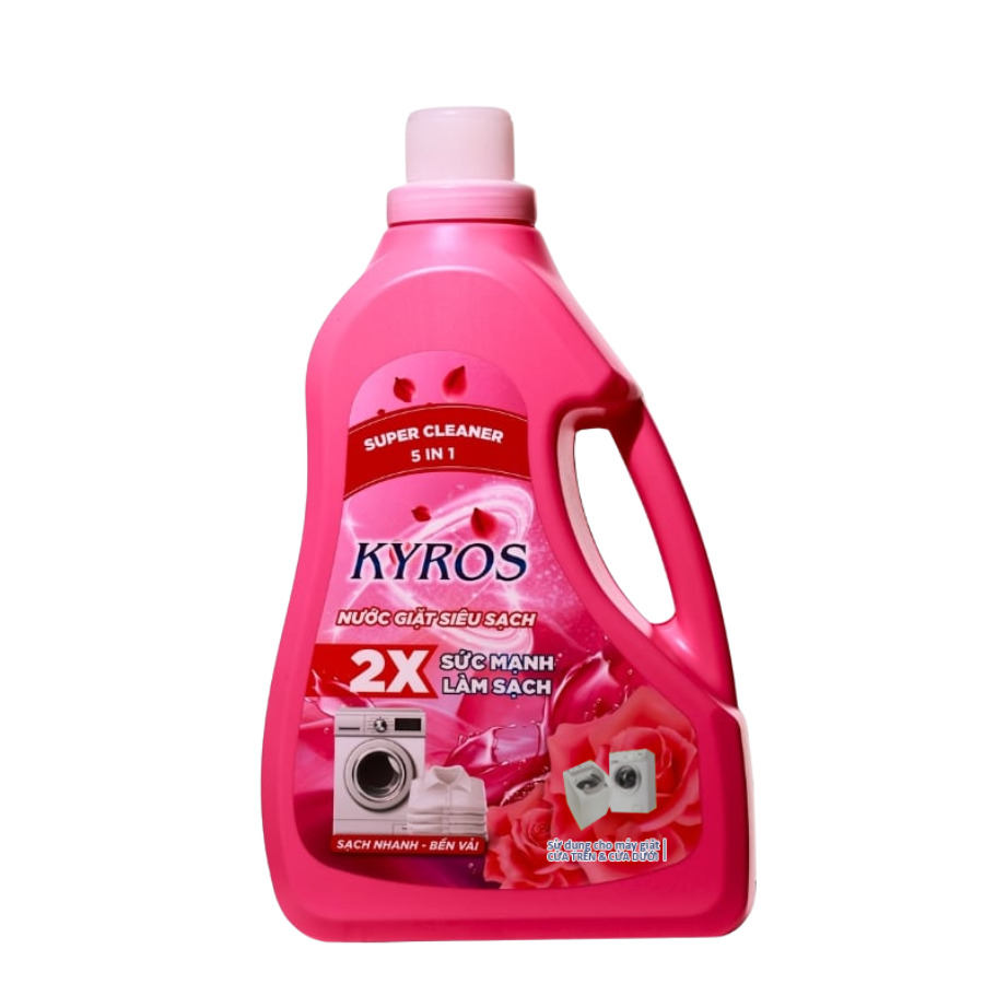 Nước Giặt 5in1 Hương Sữa Cá Ngựa KYROS 3.3kg