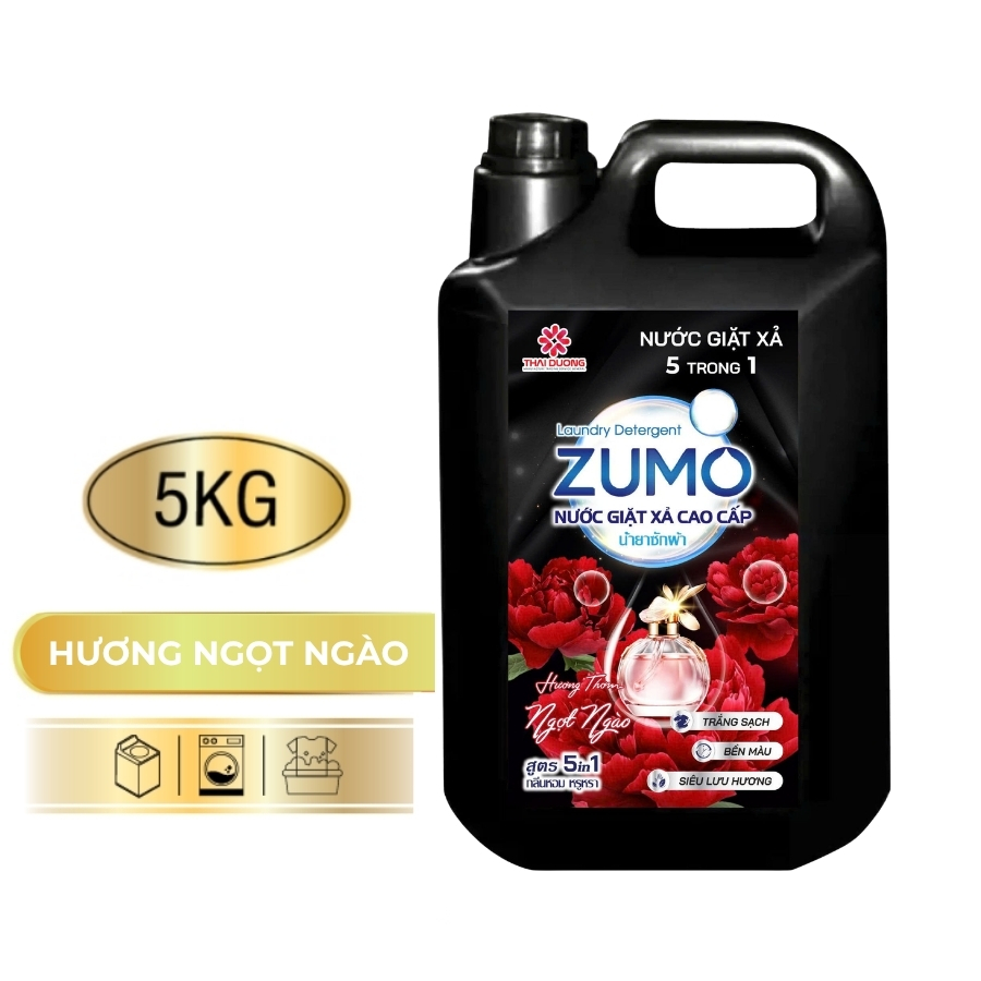 Nước Giặt Xả 5in1 ZUMO - Hương Ngọt Ngào 5kg