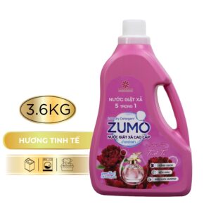 Nước Giặt Xả 5in1 ZUMO - Hương Tinh Tế 3.6kg