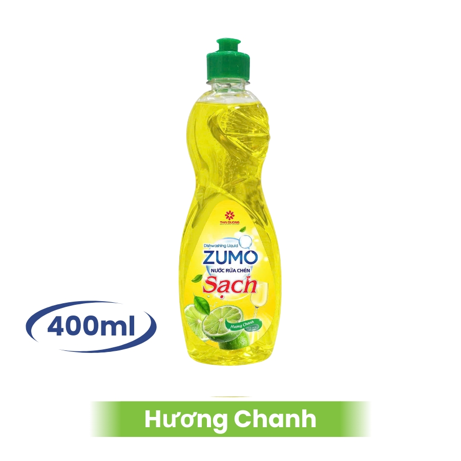 Nước Rửa Chén ZUMO - Tinh Chất Chanh 400g