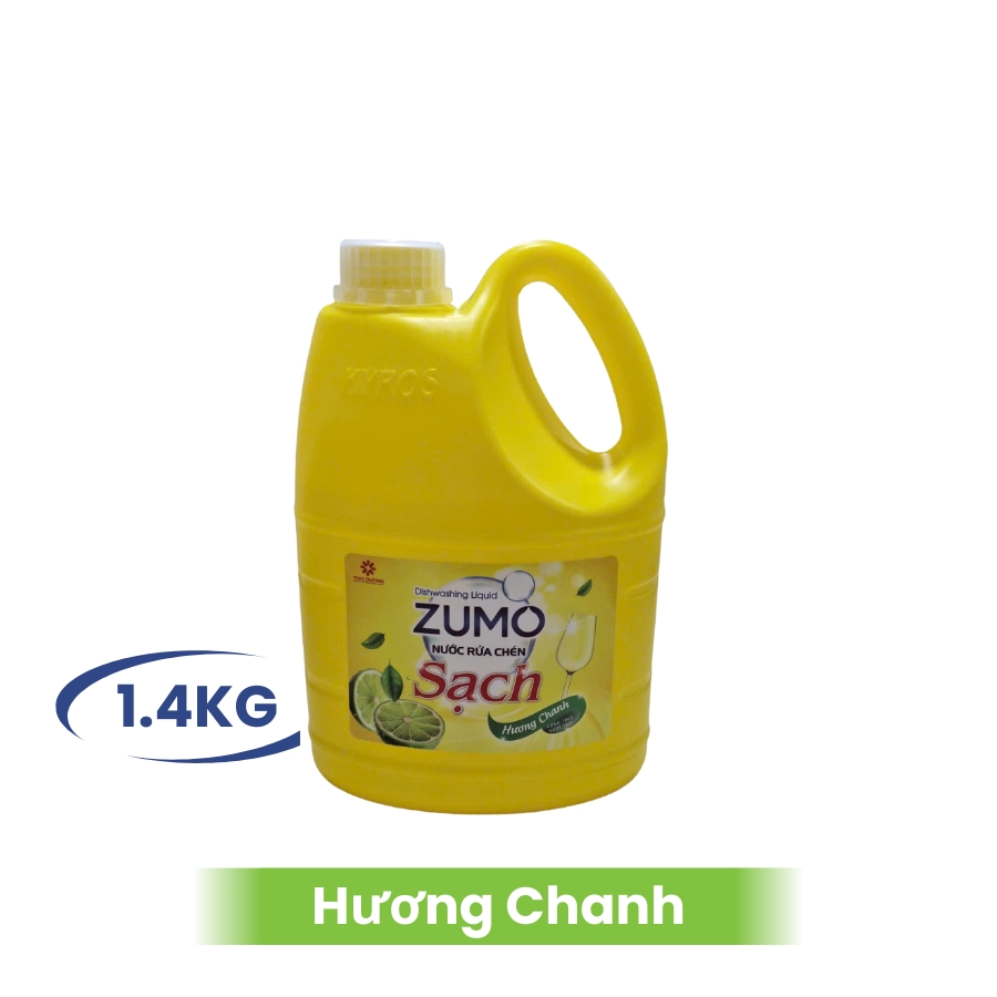 Nước Rửa Chén ZUMO - Hương Chanh 1.4kg