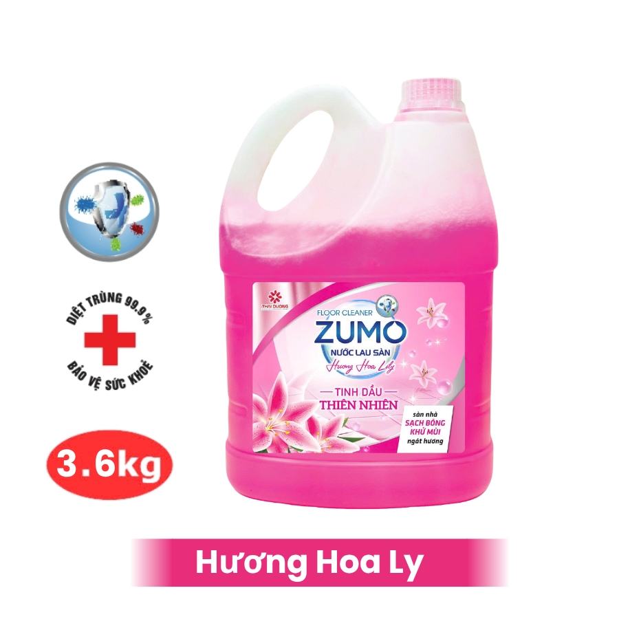 Nước Lau Sàn ZUMO - Hương Hoa Ly 3.6kg